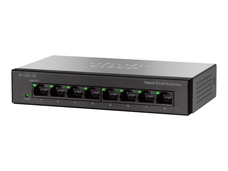Cisco Desktop-Switch – 8 Anschlüsse, schnelles Netzwerk
