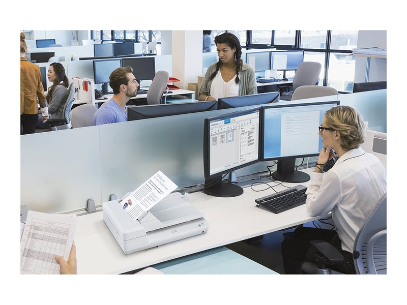 Fujitsu Dokumentenscanner – A4, USB-Anschluss, Duplex-Scan