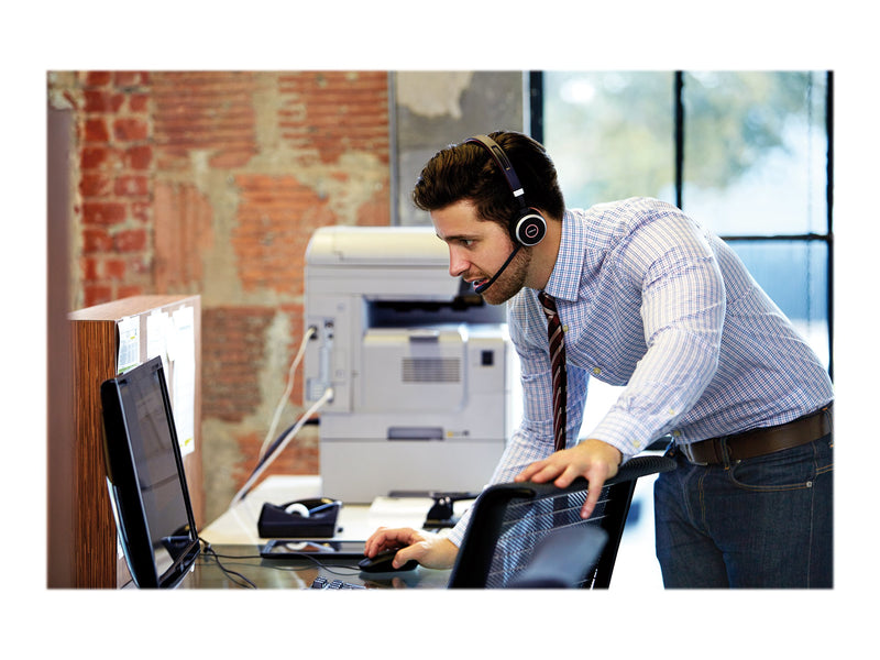 Jabra Evolve 65 UC Duo Headset – Kabellos, Duale Konnektivität