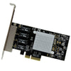 Startech Netzwerkkarte – 4 Ports, Gigabit Ethernet