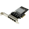 Startech Netzwerkkarte – 4 Ports, Gigabit Ethernet