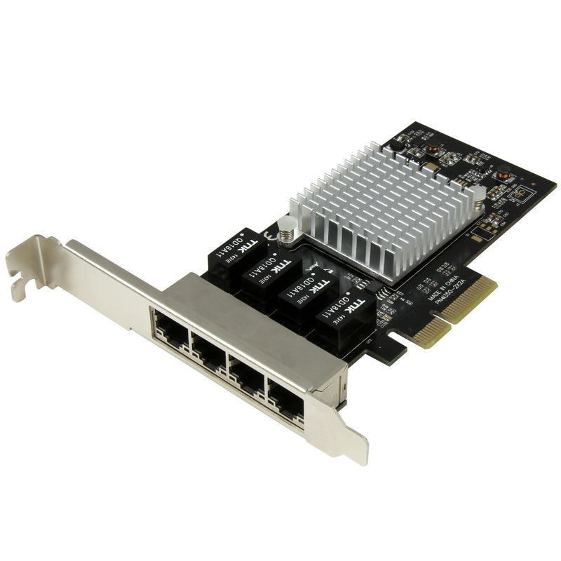 Startech Netzwerkkarte – 4 Ports, Gigabit Ethernet
