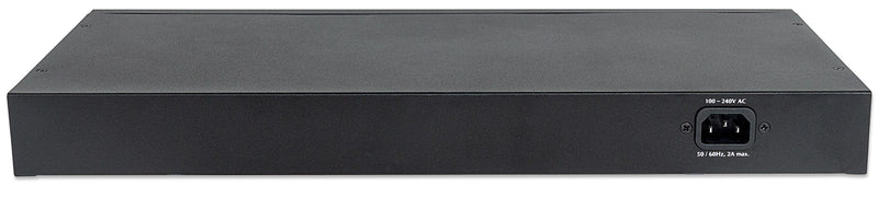 INTELLINET Gigabit Ethernet Switch – 16 Ports, PoE+