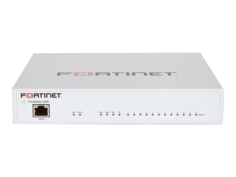 Fortinet Sicherheitsgerät – 12 Anschlüsse, Gigabit Ethernet