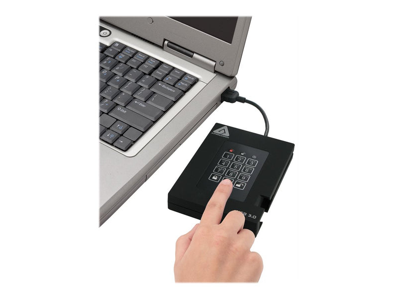 Apricorn Externe Festplatte – 2 TB, sicherer Speicher
