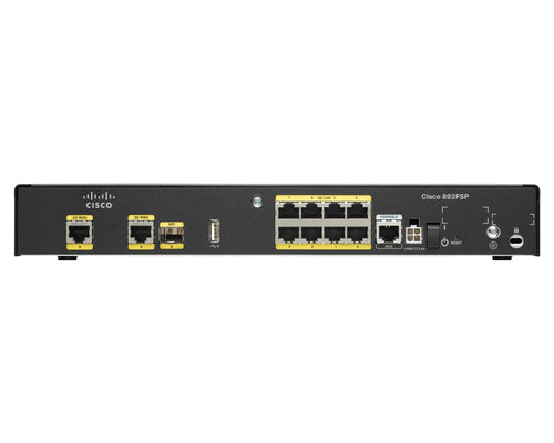 Cisco Router – 8-Port-Switch, VPN-Support