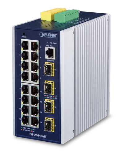 Planet Technology 20-Port Switch – für zuverlässige Netzwerkverbindungen