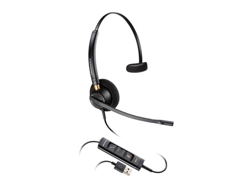 HP USB-A Headset – Leicht, komfortabel für Callcenter