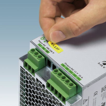 Phoenix Contact Etikettenrolle – 250 selbstklebende Etiketten, 100x90 mm