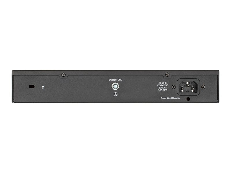 D-LINK Netzwerk-Switch – 16 Ports, PoE+ Unterstützung