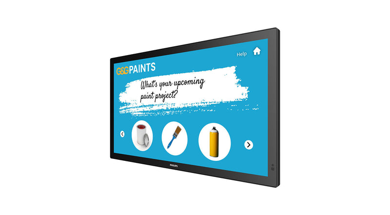 Philips 55" Touchscreen-Display – 4K UHD, interaktiv