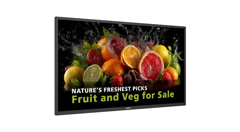 Philips 65" 4K Display – Ideal für Digital Signage