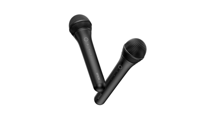 EPSON Wireless Karaoke Mikrofon – 2er-Set für kabellosen Spaß