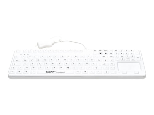 GETT CleanType Prime Touch+ – Waschbare Tastatur mit Touchpad