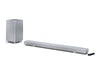 Sharp Soundbar mit kabellosem Subwoofer – Heimkino-Sound in Silber