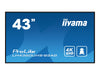 Iiyama 43" Display – 4K UHD, integrierter Mediaplayer