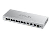 Zyxel Netzwerk-Switch – 12 Ports, Multi-Gigabit, Glasfaser