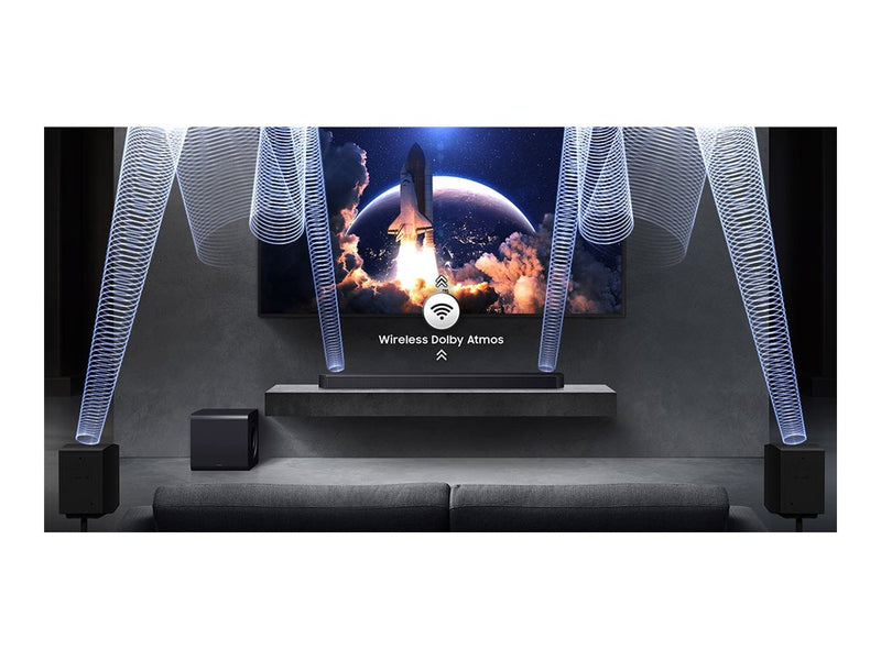 Samsung Soundbar – 9.1.4-Kanal Heimkino, Titan Black