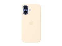 Apple iPhone 17 Silikonhülle – MagSafe-kompatibel, Vanilla-Farbe