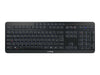 CHERRY STREAM Tastatur – Kabellos, Beleuchtet, USB-C