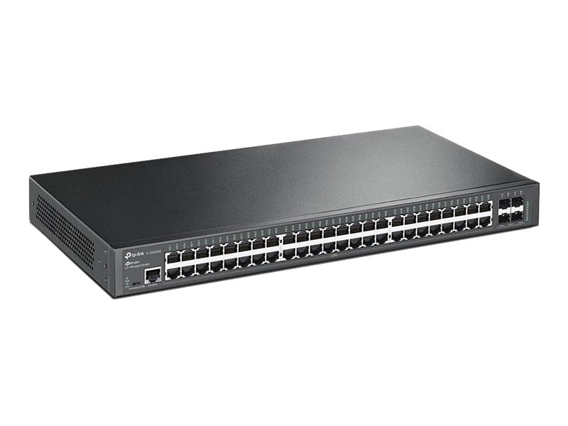 TP-Link 48-Port Managed Switch – Gigabit Ethernet, 4 SFP+ Slots
