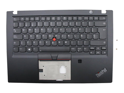 Lenovo Ersatztastatur – Beleuchtet, Fingerabdruckleser, QWERTY Spanisch