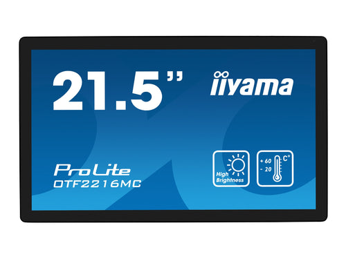 Iiyama 22" LCD-Monitor – Full HD, Umgebungslichtsensor