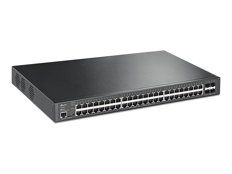 TP-Link JetStream Switch – 52 Anschlüsse, PoE+ Unterstützung