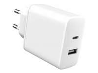 eSTUFF USB-Ladegerät – 32W, 2 Anschlüsse für Handy & Tablet