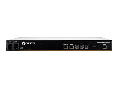 Vertiv Konsolenserver – 8 Anschlüsse, 1 GbE Netzwerk