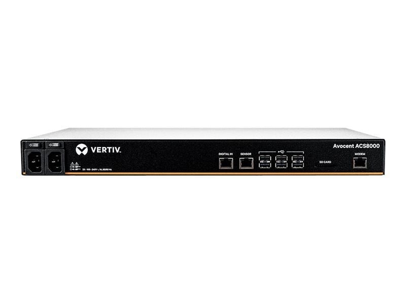Vertiv Konsolenserver – 8 Anschlüsse, 1 GbE Netzwerk