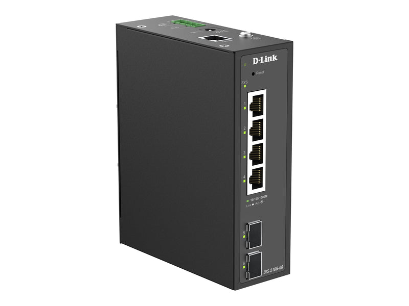 D-Link Smart Switch – 6 Ports, für industrielle Anwendungen
