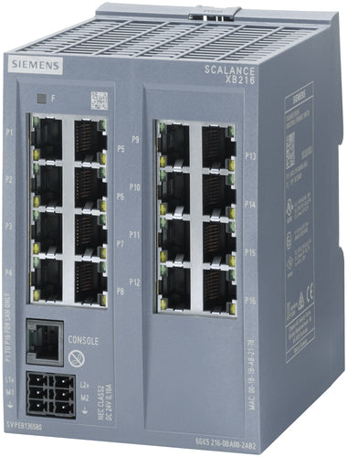 Siemens Netzwerk-Switch – 16 Ports, einfache Verwaltung