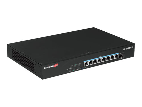 Edimax Netzwerk-Switch – 8 Ports, PoE++ für einfache Verbindung
