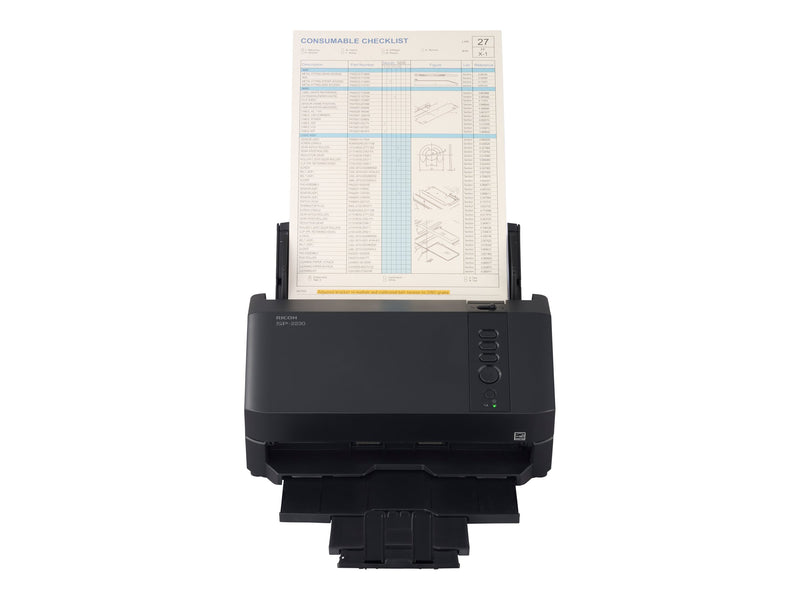 Ricoh Dokumentenscanner – Schnelles beidseitiges Scannen, USB-Anschluss