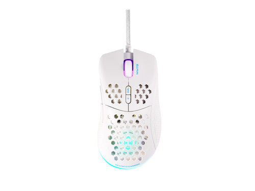 DELTACO Gaming-Maus – Leicht, 7 Tasten, RGB-Beleuchtung