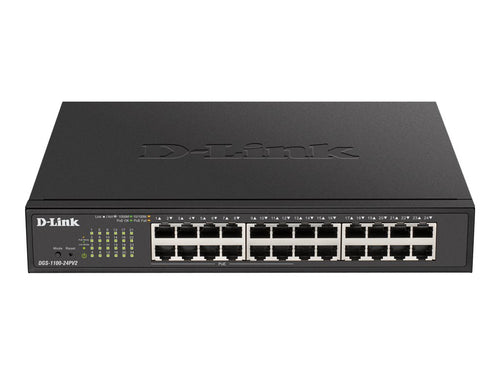 D-Link 24-Port Smart Switch – Einfache Netzwerkverwaltung, PoE-Unterstützung