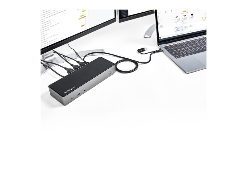 StarTech USB-C & USB-A Dock – 3 Monitore, 4K Unterstützung