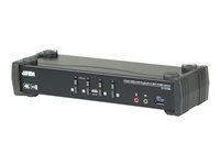 ATEN 4-Port USB 3.0 KVM Switch – 4K-Display, Mehrere PCs steuern