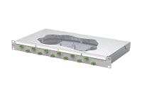 Metz Connect Patchfeld – 12 Anschlüsse für Glasfaser