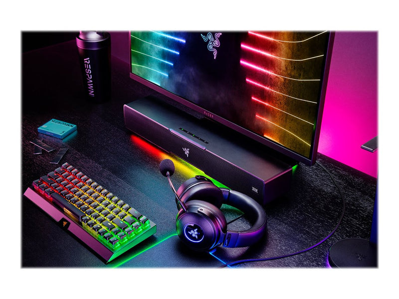 Razer Leviathan V2 Soundbar – Bluetooth, RGB-Beleuchtung