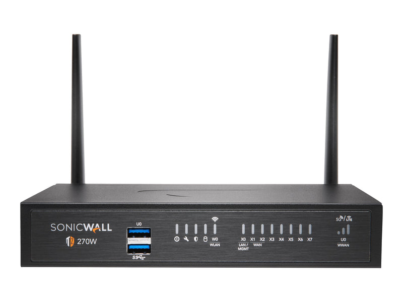 SonicWall TZ270W – Sicherheitsgerät mit WLAN und TotalSecure