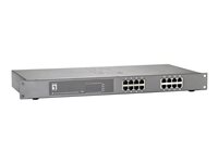 LevelOne 16-Port PoE+ Switch – Für effiziente Netzwerkverbindungen