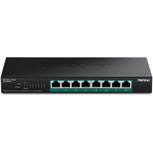 Trendnet 8-Port Netzwerk-Switch – PoE++ für einfache Stromversorgung