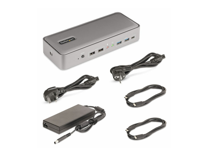 StarTech Dual Monitor Dock – Für 2 Laptops, 4K-Display