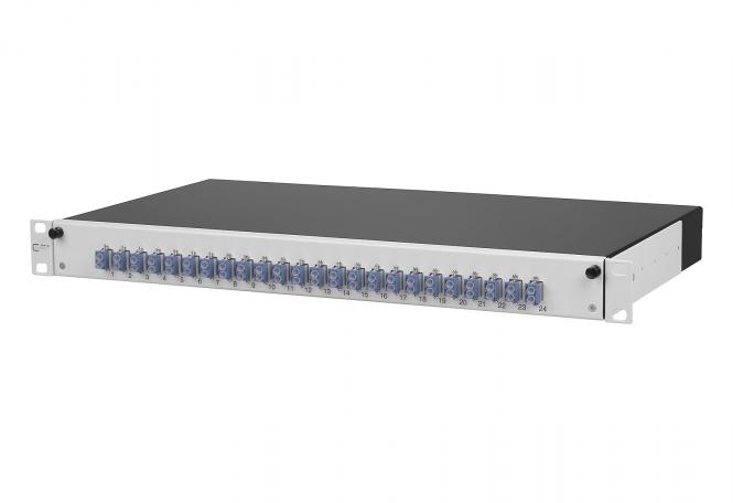 Metz Connect LWL-Patchpanel – 24 Ports für zuverlässige Netzwerkverbindungen