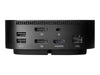 HP USB-C Dockingstation – Für bis zu 3 Bildschirme, Ethernet