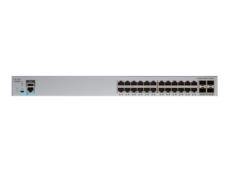 Cisco Netzwerk-Switch – 24 Ports, Gigabit-Geschwindigkeit