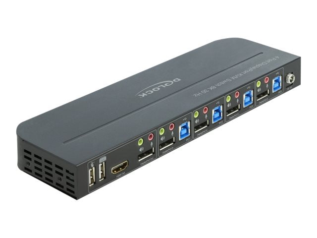 Delock KVM Switch – 8K Auflösung, USB 3.0, Audio