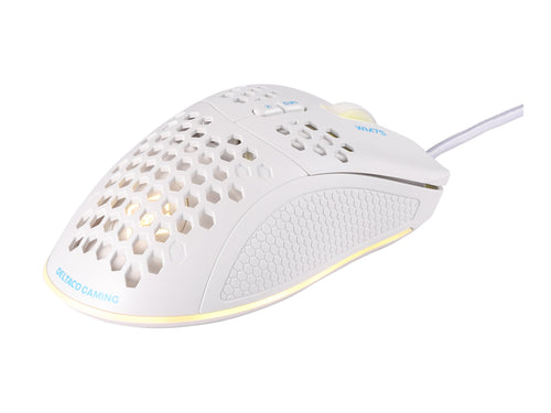 DELTACO Gaming-Maus – Leicht, 7 Tasten, RGB-Beleuchtung